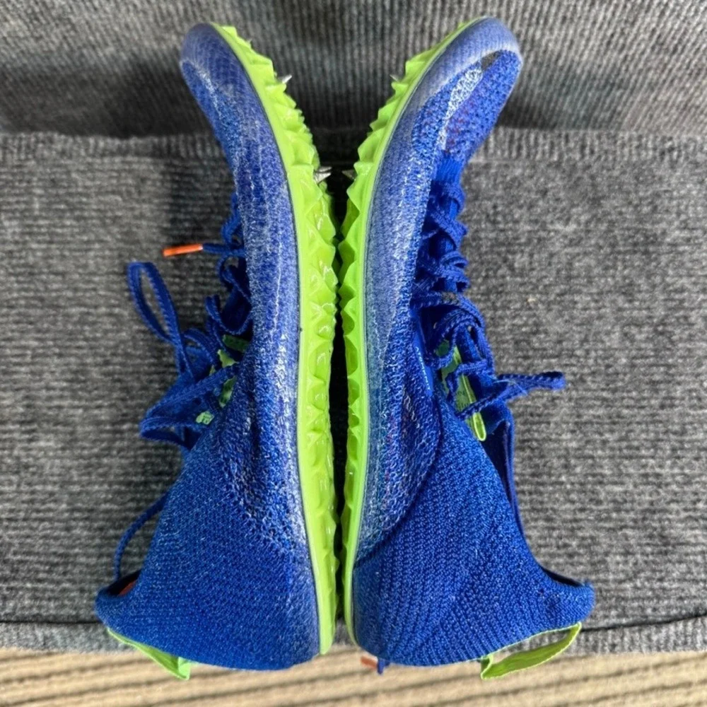Nike Air Zoom Victory Track Spikes Blue Lime Green Racing Shoes CD4385-400